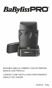 Manual de uso BaByliss FXLPFS1E Afeitadora