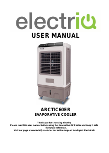 Manual ElectriQ ARCTIC60ER Fan