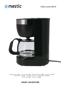Mode d’emploi Mestic MK-70 Cafetière