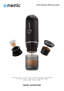 Manual de uso Mestic MK-90 Máquina de café