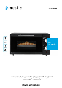 Bedienungsanleitung Mestic MO-60 Backofen