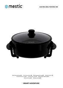 Bedienungsanleitung Mestic MEG-300 Pfanne