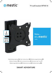 Manual Mestic MTVB-10 Wall Mount