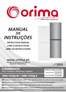 Bruksanvisning Orima ORH 17553 W Kyl-frys