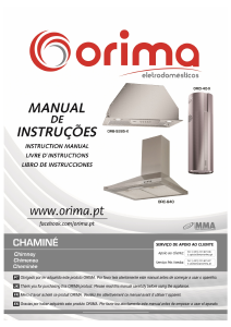 Mode d’emploi Orima ORB 5285 X Hotte aspirante