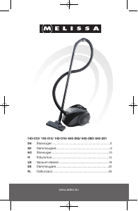 Manual Melissa 16420187 Vacuum Cleaner