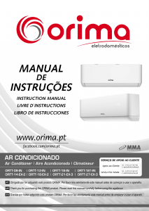Manual Orima ORTT-181-IN Air Conditioner