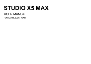 Bruksanvisning BLU Studio X5 Max Mobiltelefon