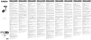 Manual de uso BaByliss D6200DE Secador de pelo