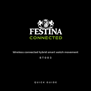 Handleiding Festina F20549 Connected Smartwatch