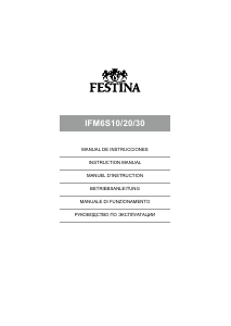 Bedienungsanleitung Festina F20634 Timeless Chronograph Armbanduhr