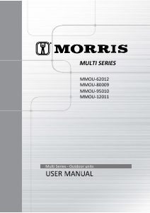 Handleiding Morris MMOU-95010 Airconditioner