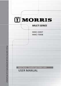 Bruksanvisning Morris MMCI-70008 Luftkonditionering