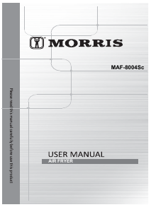 Bruksanvisning Morris MAF-8004SC Fritös