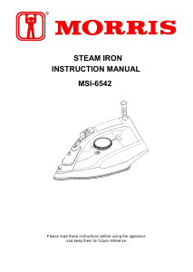 Manual Morris MSI-6542 Iron
