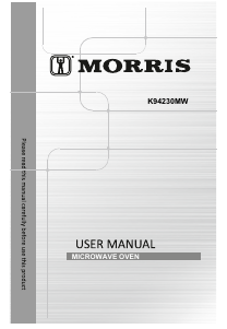 Manual Morris K94230MW Microwave