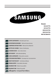 Használati útmutató Samsung NK70C5BH6TG/SA Páraelszívó