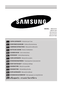 Bedienungsanleitung Samsung HDC6247SX Dunstabzugshaube