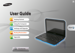 Manual Samsung NP-NS310-A01GR Laptop