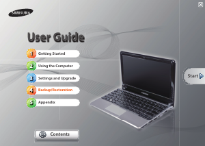 Manual Samsung NP-NC110-A01GR Laptop