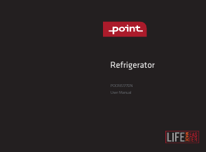 Manual Point POCRI5177DN Fridge-Freezer