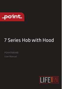 Handleiding Point POHH7083I4B Kookplaat