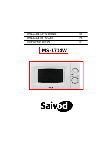 Manual Saivod MS-1714W Micro-onda