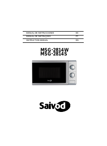Manual Saivod MSG-2814W Micro-onda