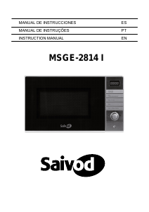 Manual Saivod MSGE-2814I Micro-onda
