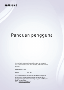 Panduan Samsung UA50U8500FK Televisi LED