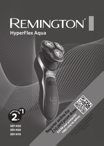 Handleiding Remington XR1470 HyperFlex Aqua Scheerapparaat