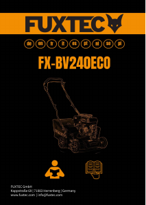 Bruksanvisning Fuxtec FX-BV240ECO Vertikalskärare