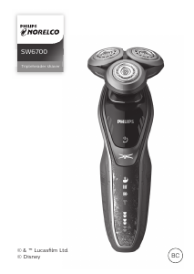 Handleiding Philips-Norelco SW6700 Scheerapparaat