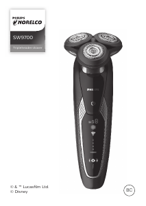 Bruksanvisning Philips-Norelco SW9700 Rakapparat
