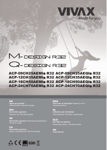 Bruksanvisning Vivax ACP-12CH35AEMIs R32 Luftkonditionering