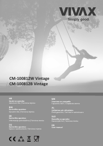 Прирачник Vivax CM-100812B Vintage Кафемат