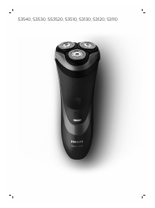 Bruksanvisning Philips S3530 Barbermaskin