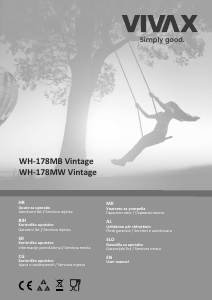 Прирачник Vivax WH-178MB Vintage Чајник