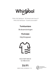 Bruksanvisning Whirlpool WSD 96M WB EE Torktumlare