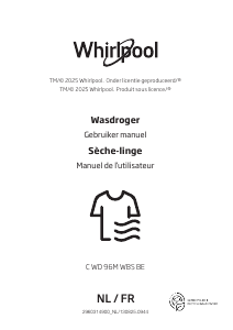 Mode d’emploi Whirlpool C WD 96M WBS BE Sèche-linge