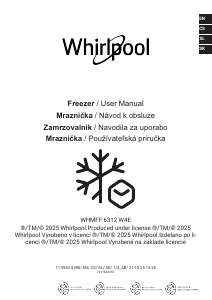 Bruksanvisning Whirlpool WHMFF 6312 W4E Frys