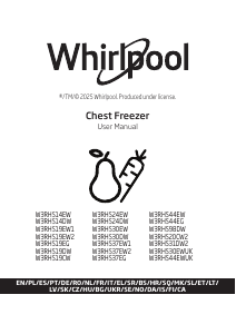 Instrukcja Whirlpool W3RHS19CW Zamrażarka