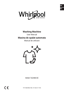 Bruksanvisning Whirlpool WAM 762WB EE Tvättmaskin