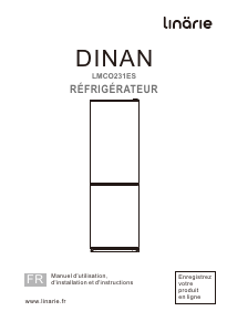 Mode d’emploi Linärie LMCO231ES Dinan Réfrigérateur combiné