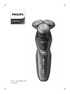 Manuale Philips SW6700 Rasoio elettrico