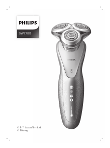 Bruksanvisning Philips SW7700 Barbermaskin