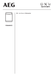 Manual AEG FSS64907Z Dishwasher