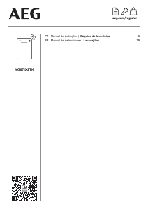 Manual AEG NG87IX2TK Máquina de lavar louça