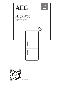 Manual de uso AEG PCB9000SB Frigorífico combinado