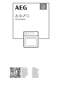 Bedienungsanleitung AEG OU5PB40WPK Backofen